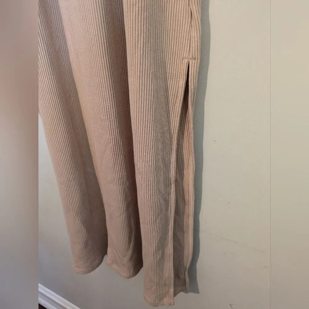 Old Navy Camel Brown Knit Sweater Maxi Skirt Size XXL